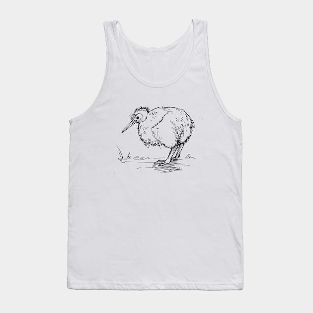 Kiwi Tank Top by AniaArtNL